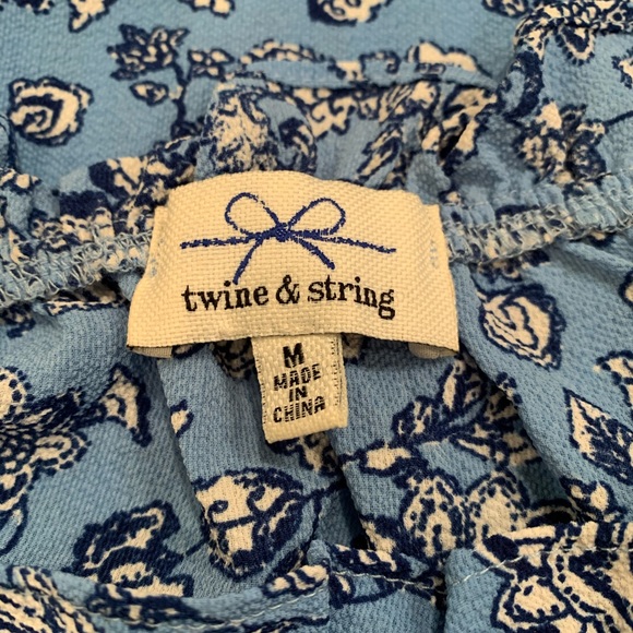 Anthropologie- Twine & String Open Shoulder Blouse - Picture 4 of 4